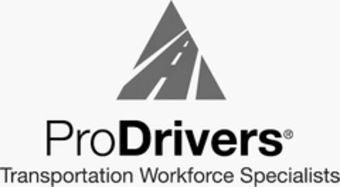 PRODRIVERS TRANSPORTATION WORKFORCE SPECIALISTS Logo (USPTO, 05/22/2019)