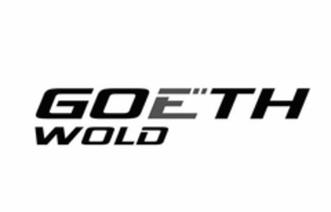 GOETH WOLD Logo (USPTO, 12.06.2019)