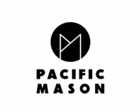 PM  PACIFIC MASON Logo (USPTO, 12/16/2019)