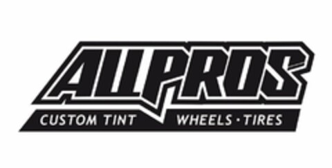 ALL PROS CUSTOM TINT WHEELS TIRES Logo (USPTO, 01.05.2020)