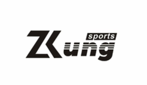 ZKUNG SPORTS Logo (USPTO, 06.07.2020)