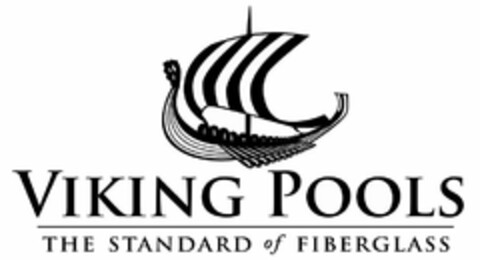 VIKING POOLS THE STANDARD OF FIBERGLASS Logo (USPTO, 17.08.2020)