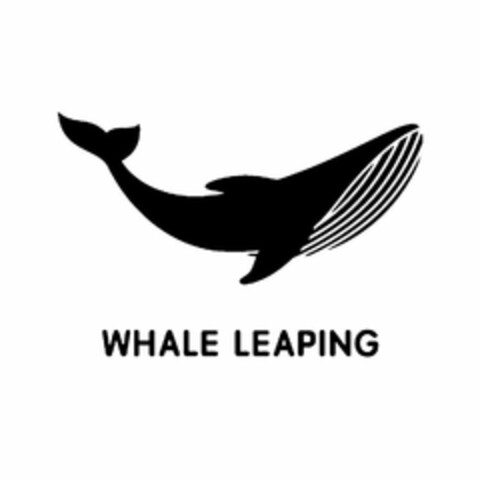 WHALE LEAPING Logo (USPTO, 09.09.2020)