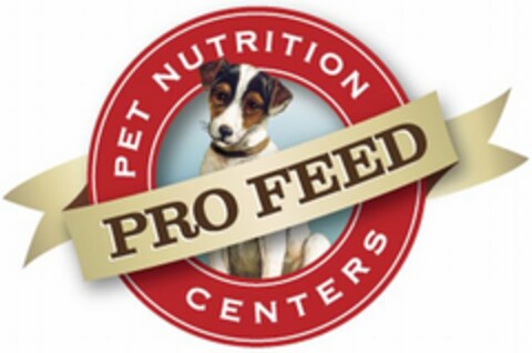 PRO FEED PET NUTRITION CENTERS Logo (USPTO, 05.05.2011)