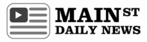 MAIN ST DAILY NEWS Logo (USPTO, 19.07.2018)