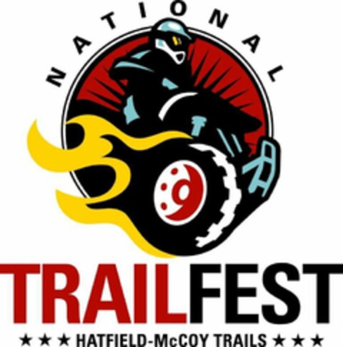 NATIONAL TRAILFEST HATFIELD-MCCOY TRAILS Logo (USPTO, 06/08/2020)