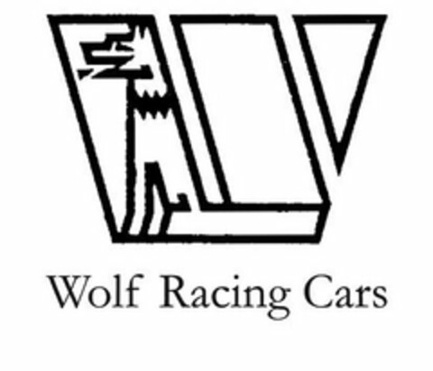 W WOLF RACING CARS Logo (USPTO, 28.06.2010)