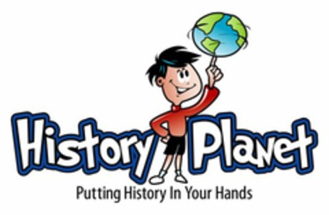 HISTORY PLANET PUTTING HISTORY IN YOUR HANDS Logo (USPTO, 22.09.2010)