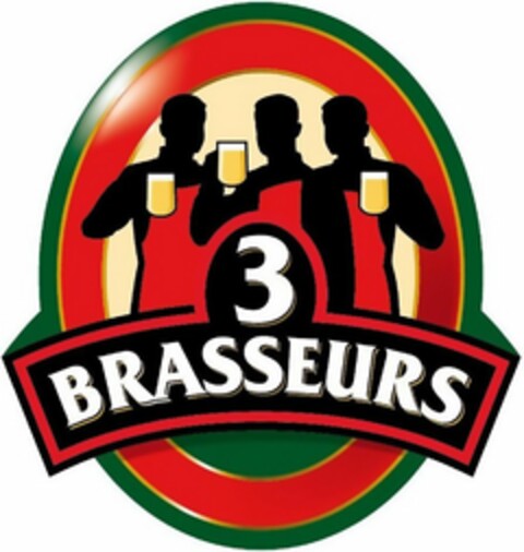 3 BRASSEURS Logo (USPTO, 17.11.2010)