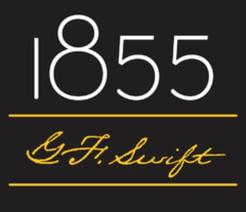 1855 G F. SWIFT Logo (USPTO, 10.05.2011)