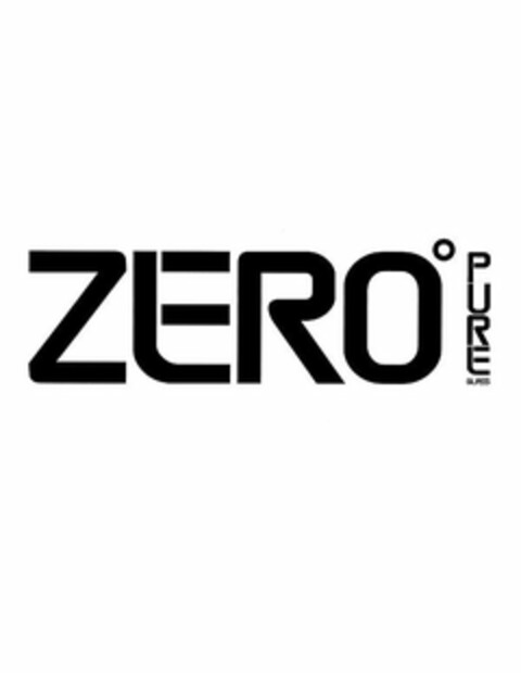 ZERO PURE GLASS Logo (USPTO, 07/18/2011)