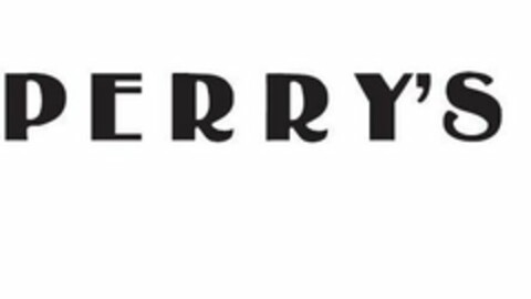 PERRY'S Logo (USPTO, 18.01.2012)