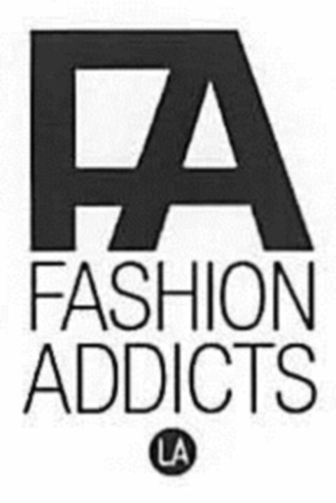 FA FASHION ADDICTS LA Logo (USPTO, 24.01.2012)