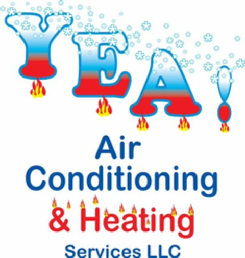 YEA! AIR CONDITIONING & HEATING SERVICES LLC Logo (USPTO, 30.03.2012)