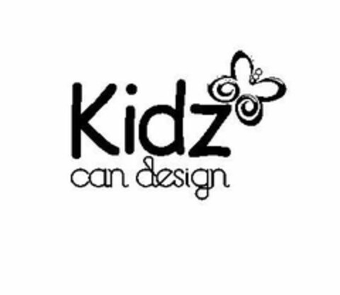 KIDZ CAN DESIGN Logo (USPTO, 05/01/2012)