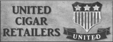 UNITED CIGAR RETAILERS UNITED Logo (USPTO, 09.05.2012)
