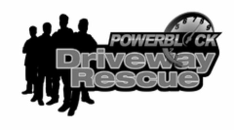 POWERBLOCK DRIVEWAY RESCUE Logo (USPTO, 14.09.2012)