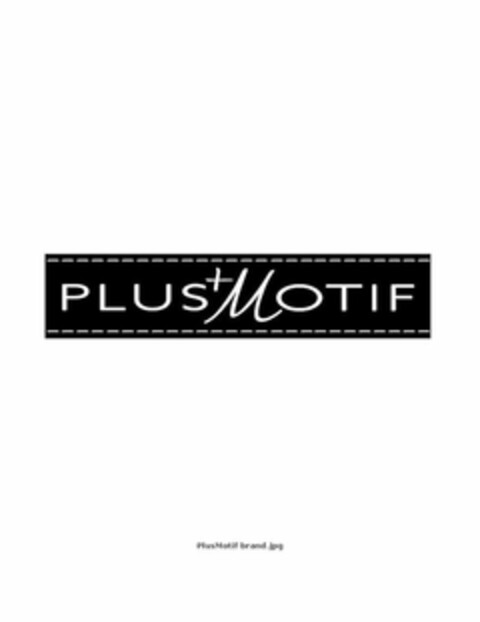 PLUS+MOTIF Logo (USPTO, 11/16/2012)