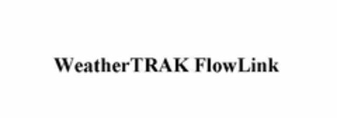 WEATHERTRAK FLOWLINK Logo (USPTO, 20.12.2012)