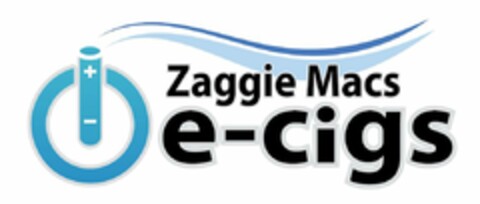 ZAGGIE MACS E-CIGS Logo (USPTO, 02.12.2013)