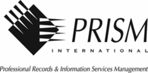 PRISM INTERNATIONAL PROFESSIONAL RECORDS & INFORMATION SERVICES MANAGEMENT Logo (USPTO, 15.01.2014)