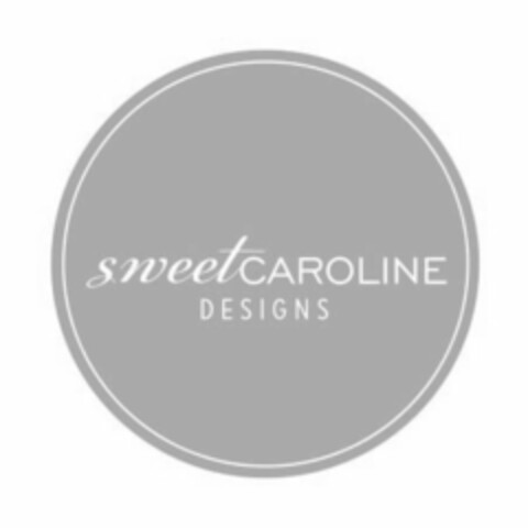 SWEETCAROLINE DESIGNS Logo (USPTO, 27.02.2014)