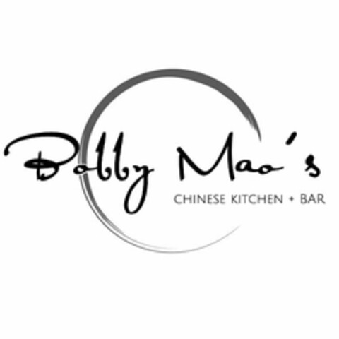 BOBBY MAO'S CHINESE KITCHEN + BAR Logo (USPTO, 11.04.2014)