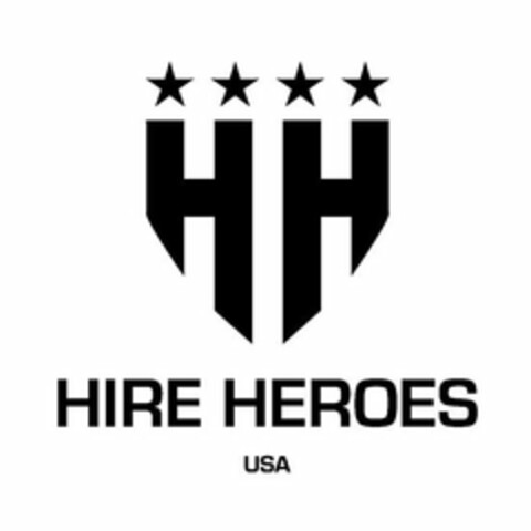 HH HIRE HEROES USA Logo (USPTO, 29.05.2014)