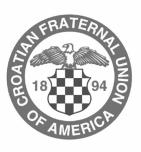 CROATIAN FRATERNAL UNION OF AMERICA 1894 Logo (USPTO, 12.09.2014)