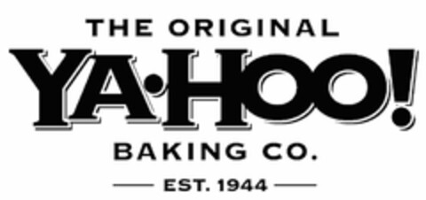 THE ORIGINAL YA·HOO! BAKING CO. EST. 1944 Logo (USPTO, 09.02.2016)