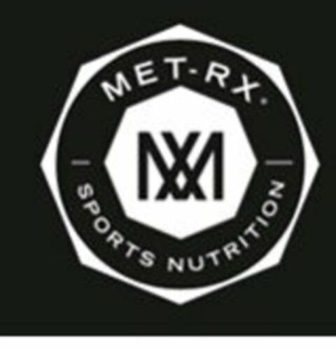 MET·RX · MX SPORTS NUTRITION - Logo (USPTO, 25.07.2016)