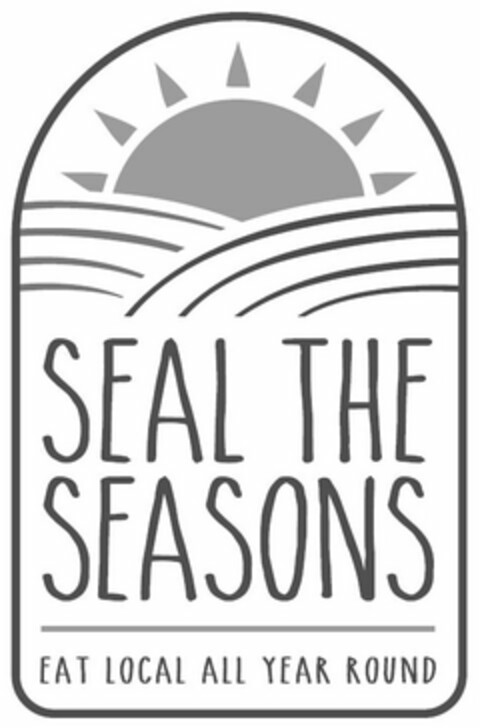 SEAL THE SEASONS EAT LOCAL ALL YEAR ROUND Logo (USPTO, 09/15/2016)