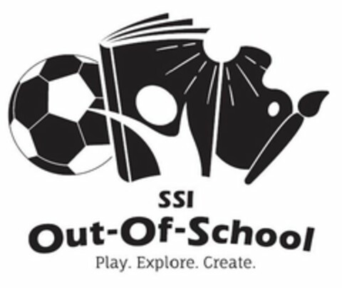 SSI OUT-OF-SCHOOL PLAY. EXPLORE. CREATE. Logo (USPTO, 30.09.2016)