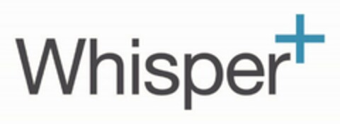 WHISPER+ Logo (USPTO, 12/15/2016)