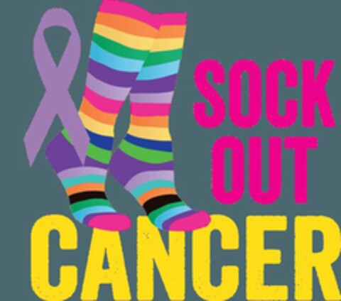 SOCK OUT CANCER Logo (USPTO, 03/10/2017)