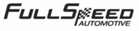 FULL SPEED AUTOMOTIVE Logo (USPTO, 08/10/2017)