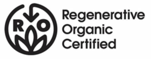 RO REGENERATIVE ORGANIC CERTIFIED Logo (USPTO, 23.01.2018)