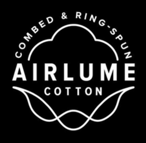 AIRLUME COTTON COMBED & RING-SPUN Logo (USPTO, 09.04.2018)