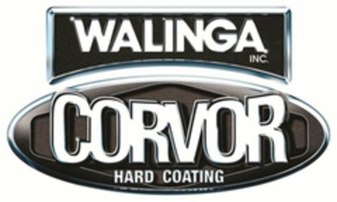 WALINGA INC. CORVOR HARD COATING Logo (USPTO, 27.11.2018)