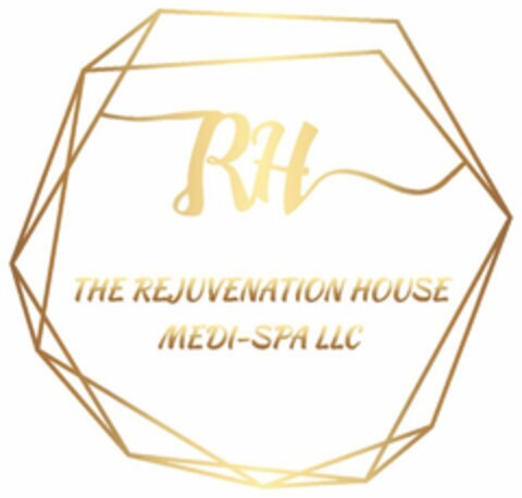 RH THE REJUVENATION HOUSE MEDI-SPA LLC Logo (USPTO, 18.12.2018)