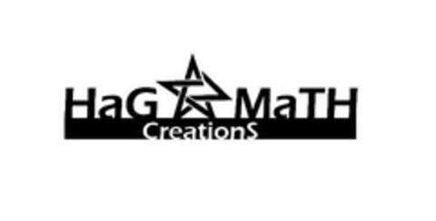 HAG MATH CREATIONS Logo (USPTO, 01/09/2019)