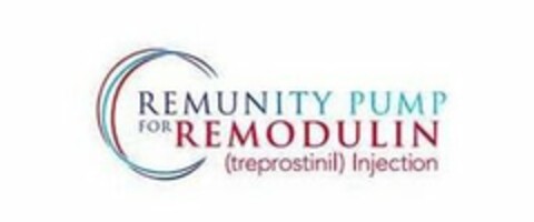 REMUNITY PUMP FOR REMODULIN (TREPROSTINIL) INJECTION Logo (USPTO, 03/19/2019)