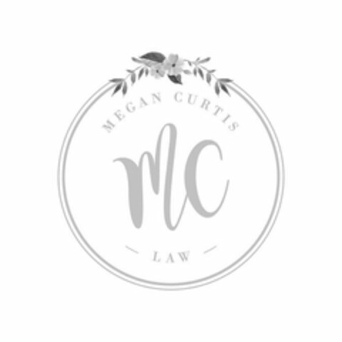 MC MEGAN CURTIS LAW Logo (USPTO, 06.07.2019)