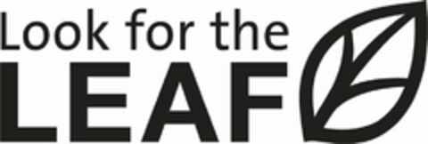 LOOK FOR THE LEAF Logo (USPTO, 22.07.2019)