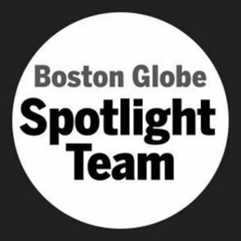 BOSTON GLOBE SPOTLIGHT TEAM Logo (USPTO, 09/04/2019)