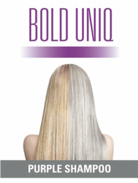 BOLD UNIQ PURPLE SHAMPOO Logo (USPTO, 11/11/2019)