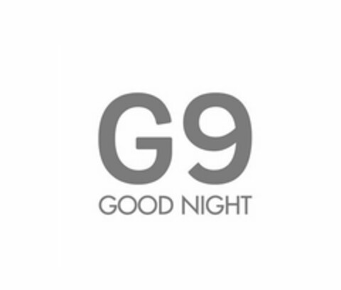 G9 GOOD NIGHT Logo (USPTO, 01/17/2020)