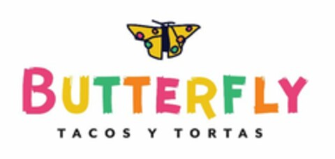 BUTTERFLY TACOS Y TORTAS Logo (USPTO, 28.01.2020)