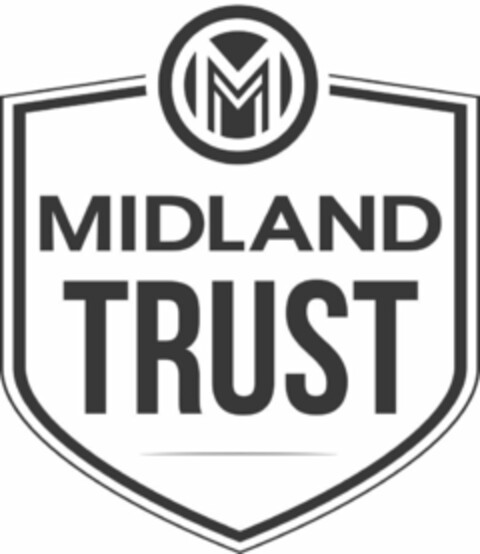 M MIDLAND TRUST Logo (USPTO, 13.03.2020)