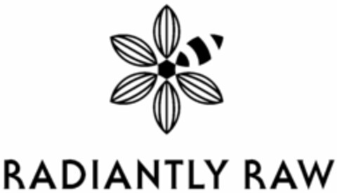 RADIANTLY RAW Logo (USPTO, 17.06.2020)